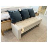 4PC BENCH & PILLOWS