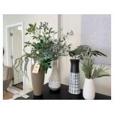 4PC DECO VASES