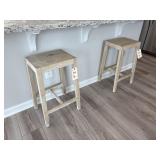 2PC COUNTER STOOLS