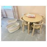9PC KIDS TABLE & CHAIRS SET