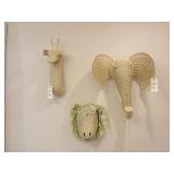 3PC RATTAN ANIMALS