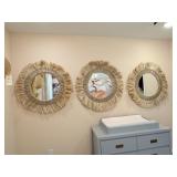 3PC WALL MIRRORS
