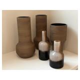 5PC VASES