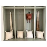 7PC ASSORTED MUDROOM ITEMS