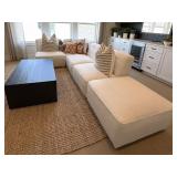 SECTIONAL SOFA WITH OTTOMAN