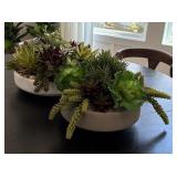 2PC FAUX GREENERY