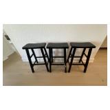 3PC COUNTER STOOLS