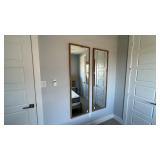 2PC LARGE WALL MIRRORS