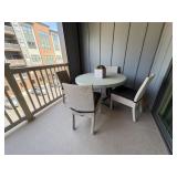 5PC OUTDOOR SEATING & CHAIRS