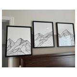 3PC FRAMED PRINTS