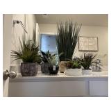 7PC FAUX PLANTS