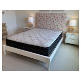 3PC FULL BED AND MATTRESS