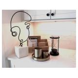 4PC ASSORTED DESK ITEMS