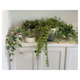 6PC FAUX GREENERY