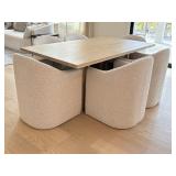 7PC DINING TABLE AND CHAIRS