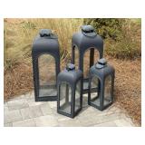 4PC OUTDOOR LANTERNS