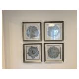 4PC FRAMED PRINTS