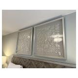 2PC FRAMED WALL ART