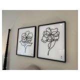 4PC FRAMED WALL ART