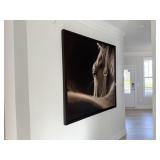 2PC LARGE FRAMED CANVASES