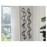 4PC LARGE WALL MIRRORS