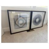 2PC FRAMED WALL ART