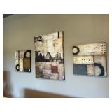 4PC FRAMED CANVASES