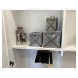 ASSORTED CLOSET ITEMS