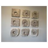 9PC WALL ART