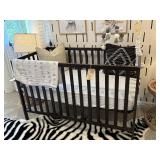 2PC CRIB & MATTRESS