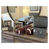 12PC ASSORTED SPORT DECOR ITEMS