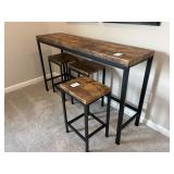 4PC PUB TABLE & STOOLS