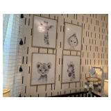 5PC FRAMED PRINTS