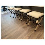 4PC COUNTER STOOLS