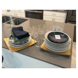 ASSORTED DINNERWARE