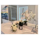 3PC FAUX FLORALS