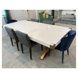 7PC DINING TABLE  & CHAIRS