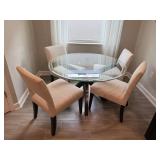 5PC DINING TABLE & CHAIRS