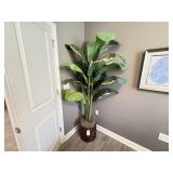 FAUX FLOOR PLANT