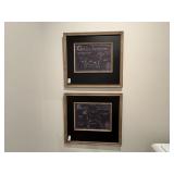 2PC FRAMED WALL PRINTS