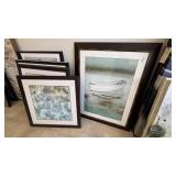 2PC ASSORTED FRAMED PRINTS
