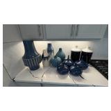 11PC ASSORTED VASES