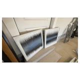 2PC FRAMED WALL ART