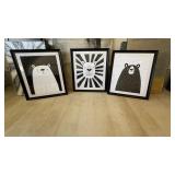 3PC FRAMED PRINTS