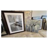2PC ASSORTED WALL ART