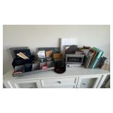 ASSORTED OFFICE & GAME ITEMS