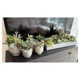 6PC FAUX PLANTS
