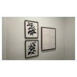 3PC ASSORTED WALL ART