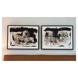 2PC FRAMED CANVAS PRINTS