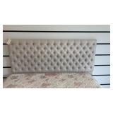 2PC KING HEADBOARD & METAL FRAME